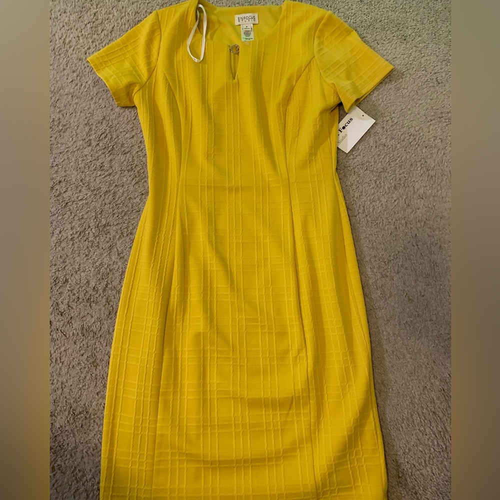 Enfocus Studio Yellow/Gold dress
